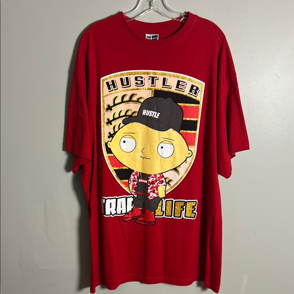 Phat Doc Family Guy Stewie Griffin T-Shirt Men’s XXL Hustler Trap Life Supreme